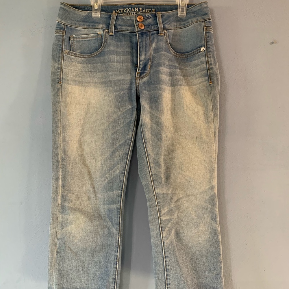 Artist crop jeans